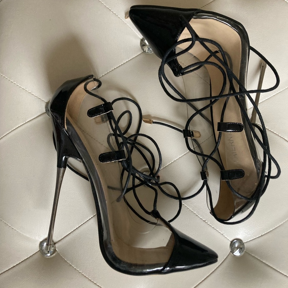 Elegant Black Stiletto Heels